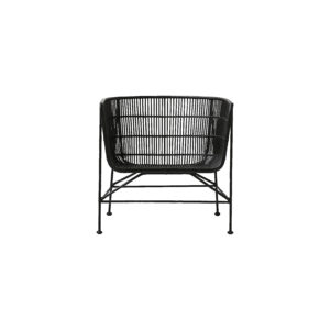 Rattan Chair Black