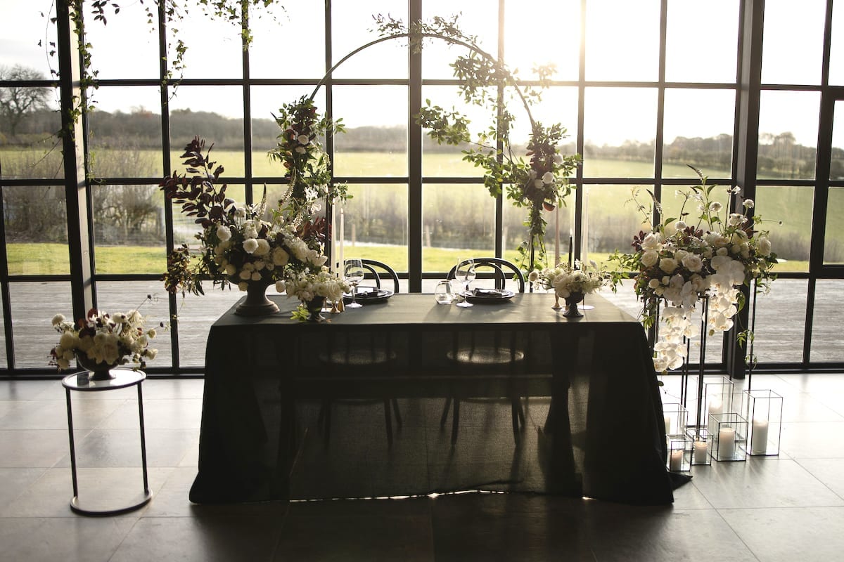 Wedding top table