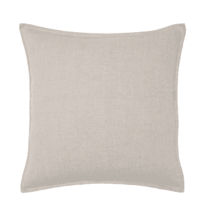 Natural washed linen cushion to hire for wedding sand events