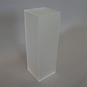 Frosted Acrylic Plinths
