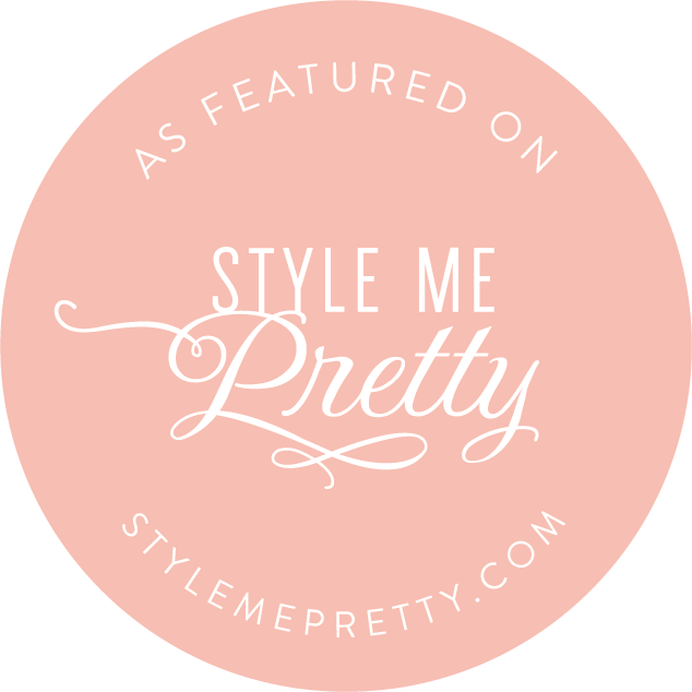 Style me Pretty Feature badge