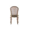 The Elliana dining chair, back view